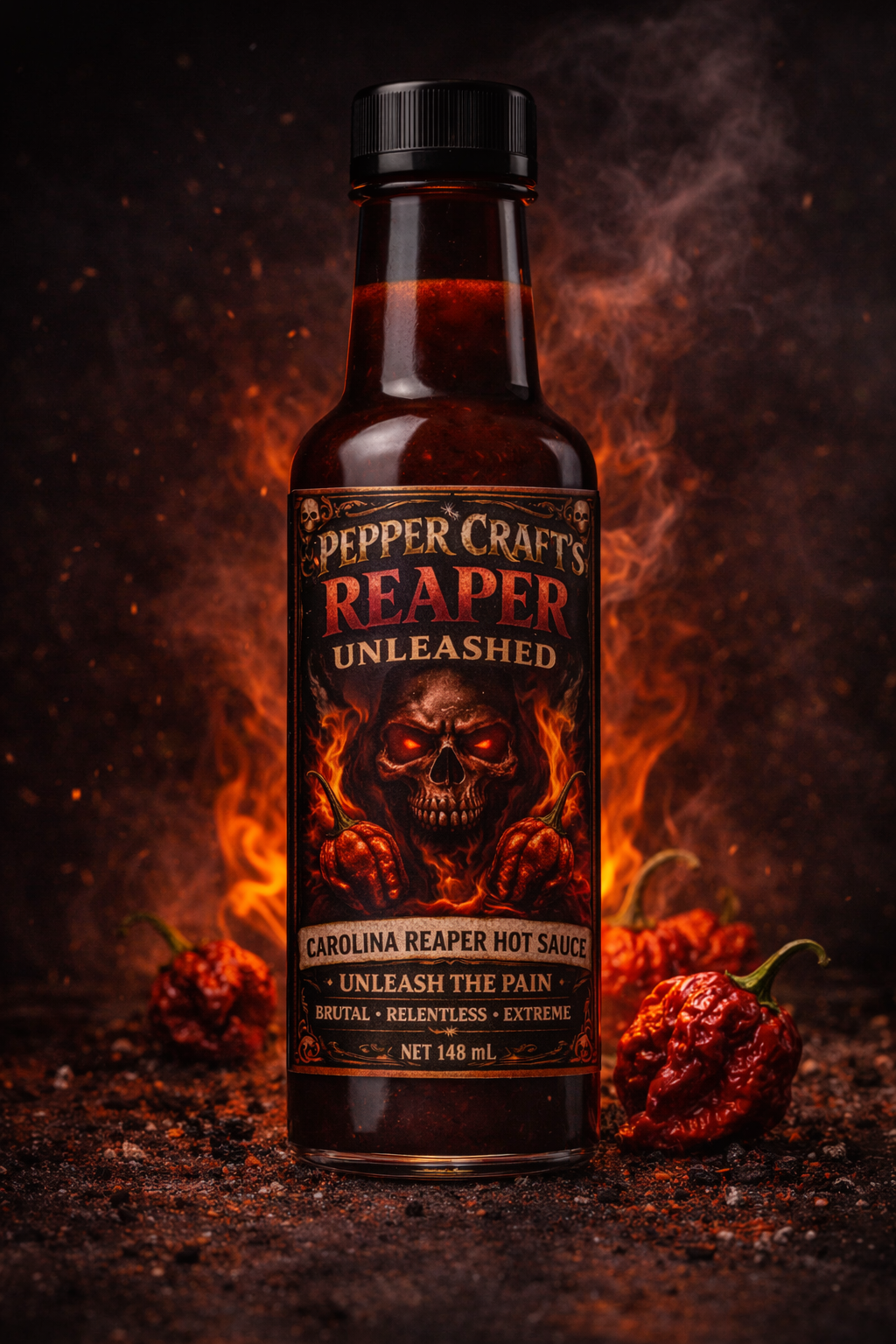 Pepper Craft Reaper Unleashed bottle